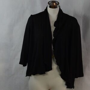 Dark Grey  Frill Coverlet-sweater like  Sz 14 SOLAR